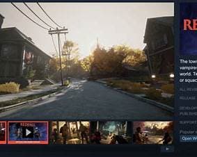 Gallery of gameplay screenshots that explain perspective and pace